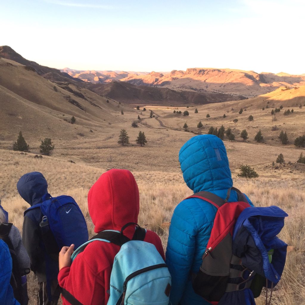 Students explore eastern Oregon landscape geology at science camp